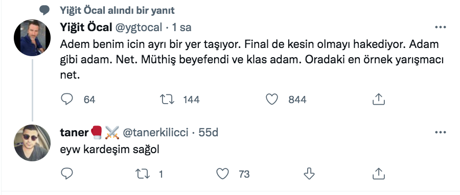 yigit ocal dan olay adem kilicci yorumu